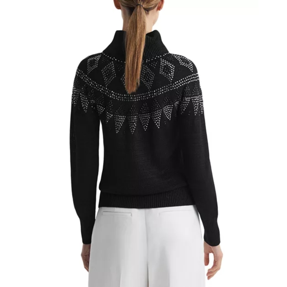 REISS Bella Embellished Sweater 0165 - Picture 4 of 17